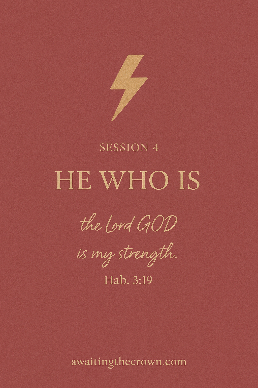 Habakkuk session 4: From Wrestling to Worship