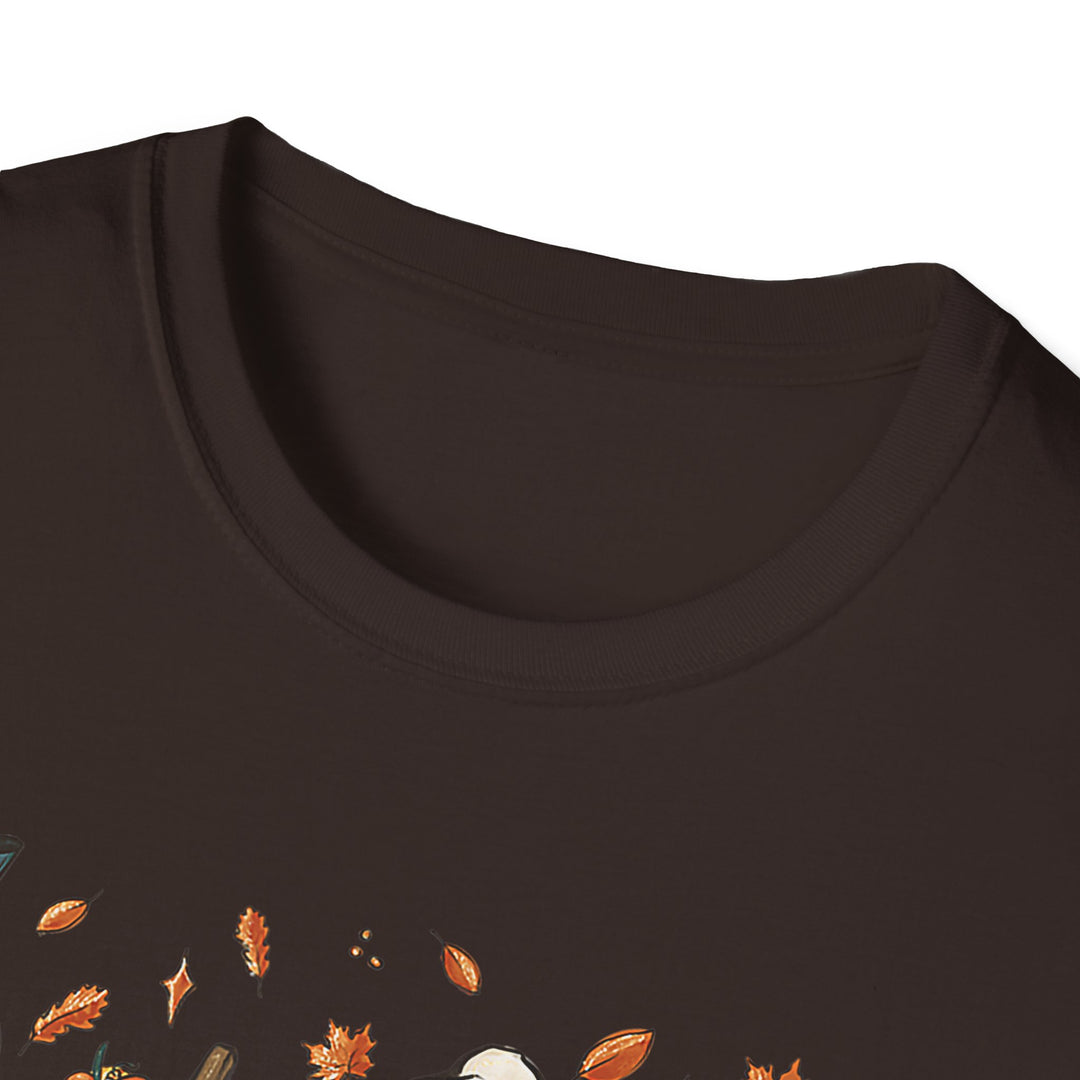 Halloween Coffee Icons Tee