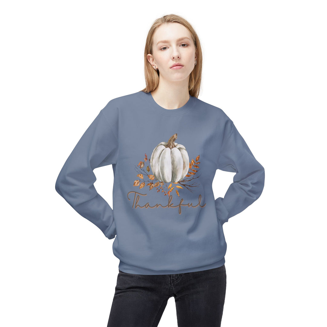 Thankful Pumpkin Crewneck Sweatshirt