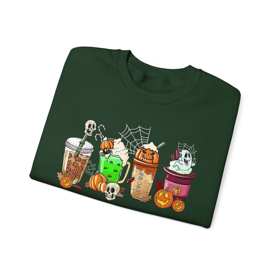 Halloween Treats Crewneck Sweatshirt, Cozy Fall Apparel, Spooky Season Sweater, Halloween Gift, Unisex Sweatshirt