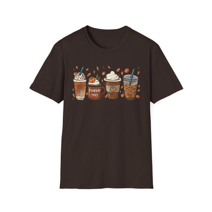 Halloween Coffee Icons Tee