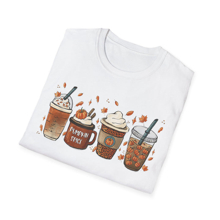 Halloween Coffee Icons Tee