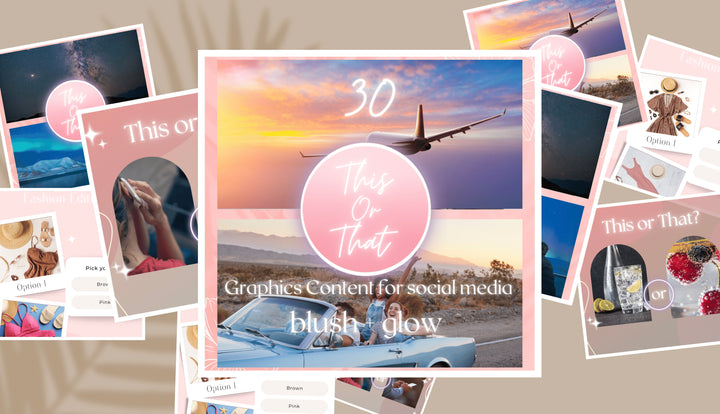 Blush + Brand: Instagram Story & Promo Templates for Makers & Coaches