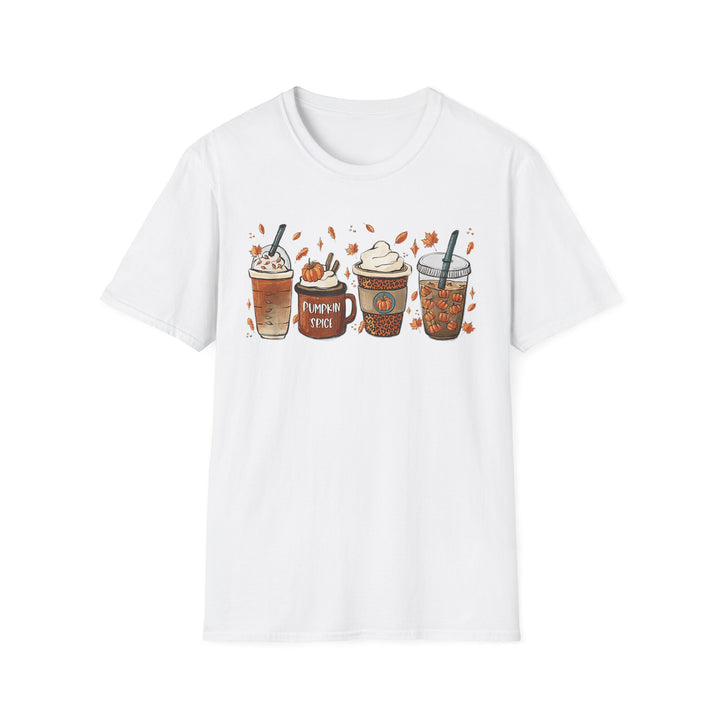 Halloween Coffee Icons Tee