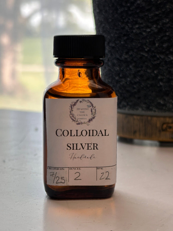 Handcrafted Colloidal Silver | Small-Batch Wellness Essential