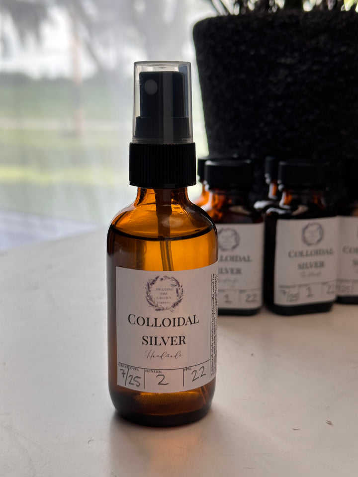 Handcrafted Colloidal Silver | Small-Batch Wellness Essential