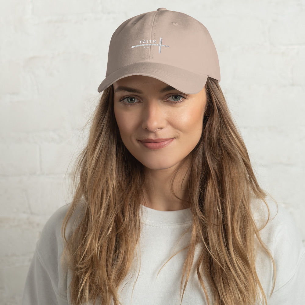 "Faith Over Fear" Dad hat