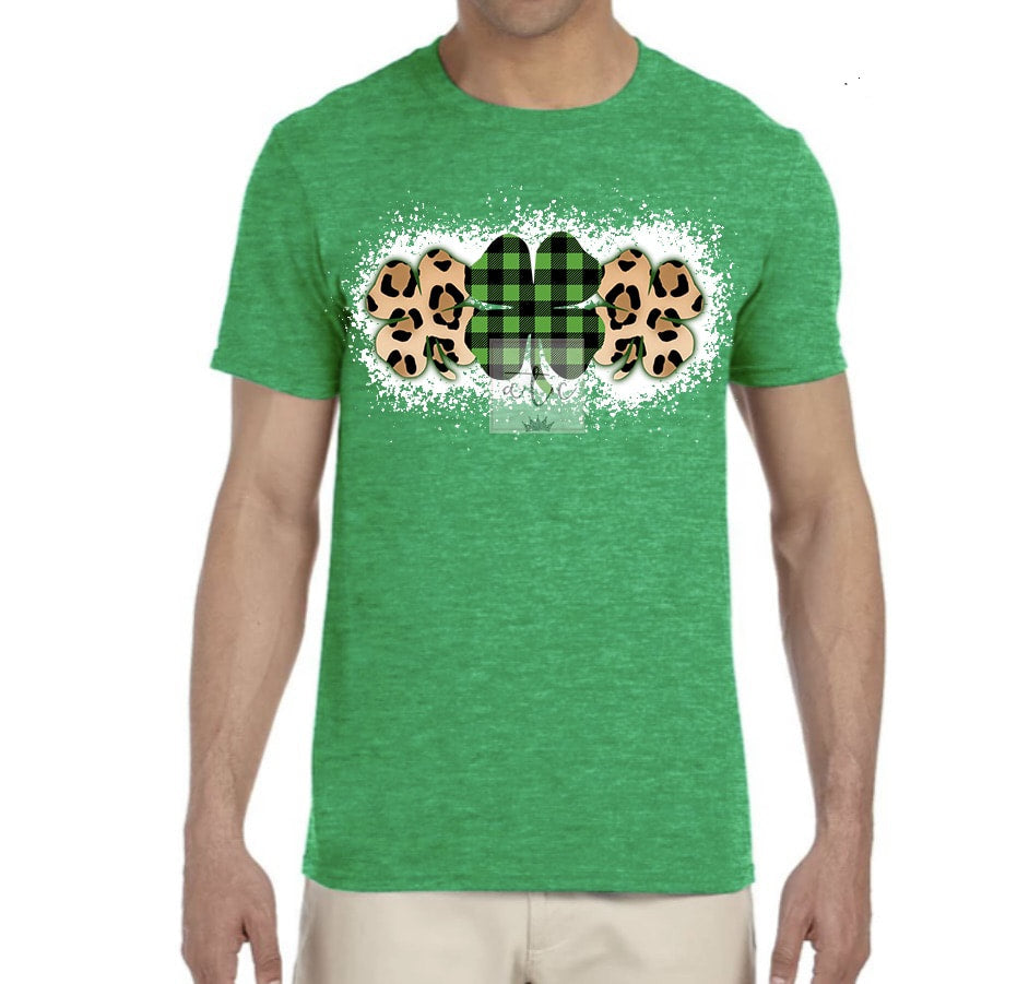 "Clover Patterns" tee