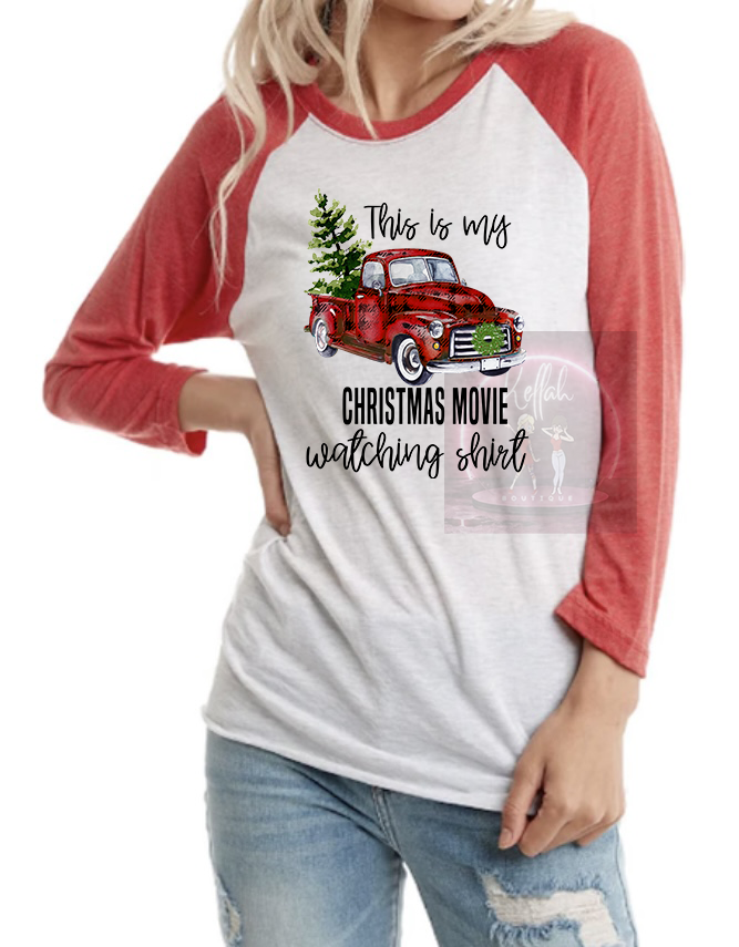 "Christmas Movie" tee