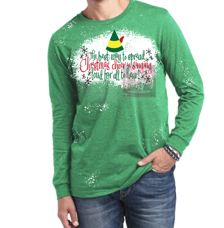 "Spread Christmas Cheer" long sleeve tee